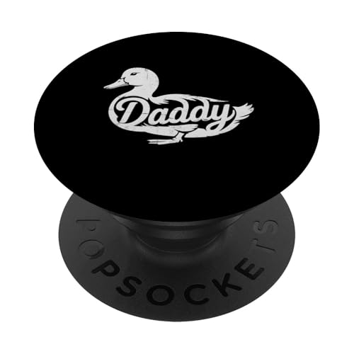 Daddy Duck Lustiges Vatertagsgeschenk Papa Ehemann PopSockets Klebender PopGrip Daddy Duck Lustiges Vatertagsgeschenk Papa Ehemann PopSockets Klebender PopGrip von IQTEE