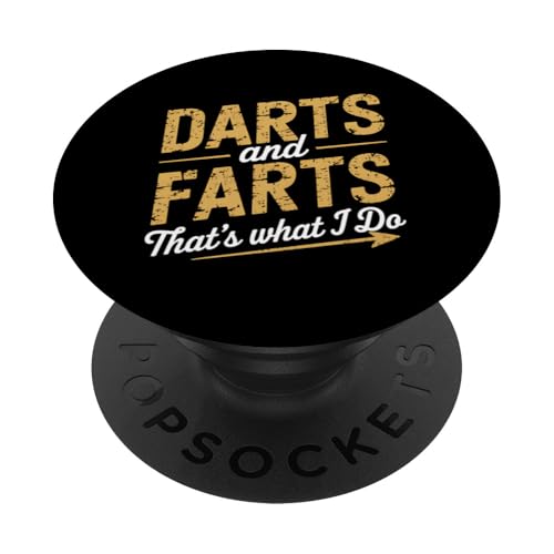 Darts Farts Lustiger Dartspieler Gag Geschenk PopSockets Klebender PopGrip Darts Farts Lustiger Dartspieler Gag Geschenk PopSockets Klebender PopGrip von IQTEE