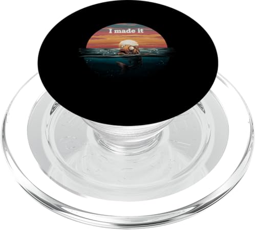 Fishing It Lustiges Geschenk „Fisherman Fish Ocean“ PopSockets PopGrip für MagSafe von IQTEE