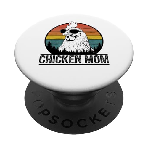 Huhn Mom Retro Vintage Sonnenuntergang Lustiger Bauernhof Tierliebhaber PopSockets Klebender PopGrip Huhn Mom Retro Vintage Sonnenuntergang Lustiger Bauernhof Tierliebhaber PopSockets Klebender PopGrip von IQTEE