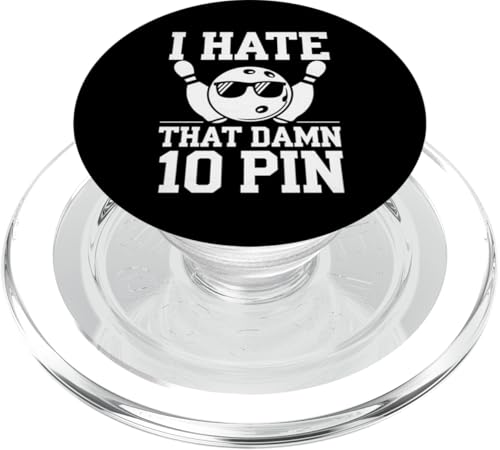 Lustiges Bowling Hate That 10 Pin Bowler Geschenk PopSockets PopGrip für MagSafe von IQTEE