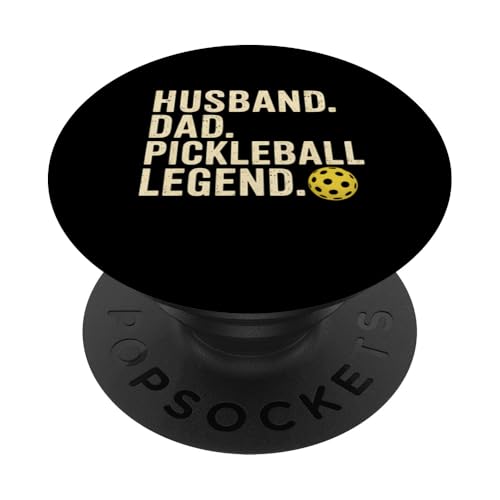 Lustiges Pickleball Husband Dad Legend Geschenk für Pickleball-Spieler PopSockets Klebender PopGrip Lustiges Pickleball Husband Dad Legend Geschenk für Pickleball-Spieler PopSockets Klebender PopGrip von IQTEE