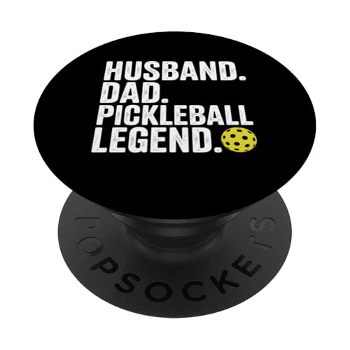 Lustiges Pickleball Husband Dad Legend Geschenk für Pickleball-Spieler PopSockets Klebender PopGrip Lustiges Pickleball Husband Dad Legend Geschenk für Pickleball-Spieler PopSockets Klebender PopGrip von IQTEE