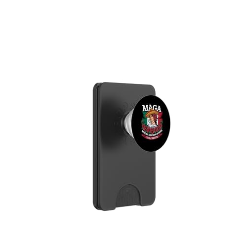 Mexiko Mexicans Aren't Anywhere Mexico Flagge PopSockets PopWallet für MagSafe von IQTEE
