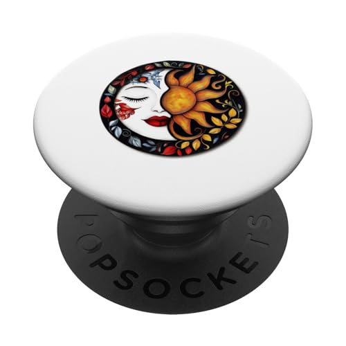 Mond, himmlische Kunst, Astronomen, Lehrer, Studenten, PopSockets Klebender PopGrip Mond, himmlische Kunst, Astronomen, Lehrer, Studenten, PopSockets Klebender PopGrip von IQTEE