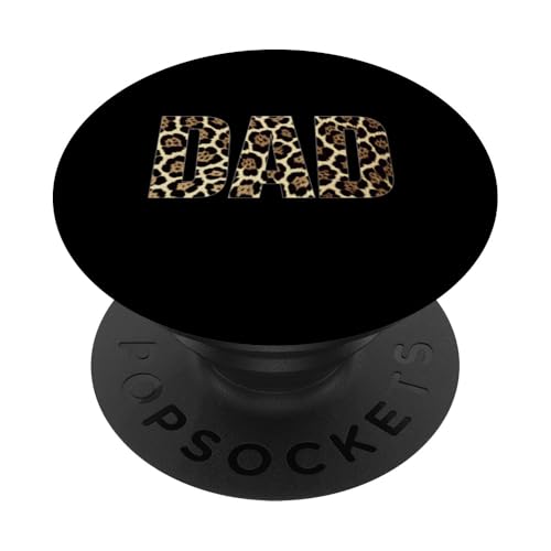 Papa Leopard Print Gepard Tier Vatertagsgeschenk PopSockets Klebender PopGrip Papa Leopard Print Gepard Tier Vatertagsgeschenk PopSockets Klebender PopGrip von IQTEE