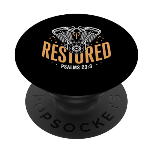 Restaurierte Psalmen 23 PopSockets Klebender PopGrip Restaurierte Psalmen 23 PopSockets Klebender PopGrip von IQTEE