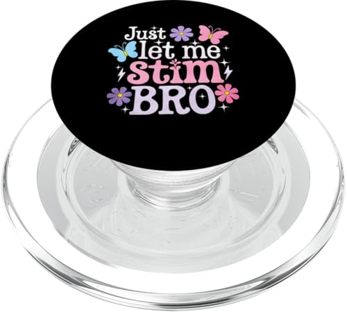 Stim Bro Autismus-Bewusstsein Neurodiversität Akzeptanz Monat PopSockets PopGrip für MagSafe von IQTEE