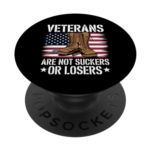Veteranen Tag Stiefel Bullets Militär Geschenk PopSockets Klebender PopGrip Veteranen Tag Stiefel Bullets Militär Geschenk PopSockets Klebender PopGrip von IQTEE