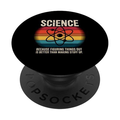 Wissenschaftsliebhaber, weil es besser ist, Dinge herauszufinden als zu machen PopSockets Klebender PopGrip Wissenschaftsliebhaber, weil es besser ist, Dinge herauszufinden als zu machen PopSockets Klebender PopGrip von IQTEE
