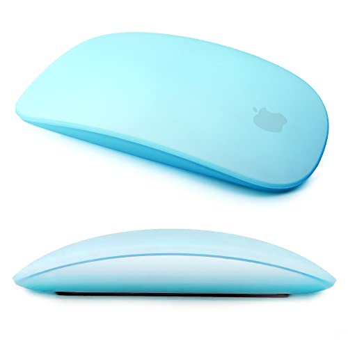 IRAINSUN Silikonhülle für Apple Magic Mouse 1 & 2, sturzsicher, staubdicht, ultradünn, Blau von IRAINSUN