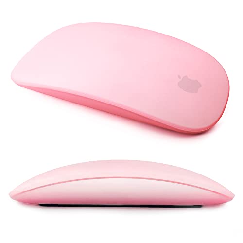 IRAINSUN Silikonhülle für Apple Magic Mouse 1 & 2, sturzsicher, staubdicht, ultradünn, Rot von IRAINSUN