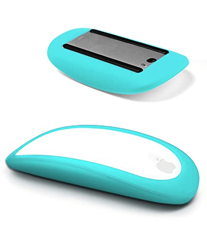 Maus Silikonhülle für Apple Magic Mouse 1 & 2, sturzsicher, staubdicht, ultradünn, Blau von IRAINSUN