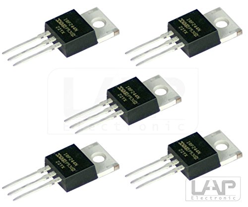 5X IRLZ44N Transistor N-LogL- MOSFET 55V 47A 110W TO220 AB IRLZ44 von IRF