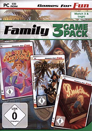 Games for Fun Family Game Pack 3 - Shopping Marathon/Pirate Jewels/Book Stories - [PC] von IRIDIUM Media Group GmbH