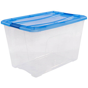 IRIS Ohyama Clear NTB Aufbewahrungsbox 60,0 l transparent, blau 39,5 x 57,5 x 36,5 cm IRIS Ohyama Clear NTB Aufbewahrungsbox 60,0 l transparent, blau 39,5 x 57,5 x 36,5 cm von IRIS Ohyama