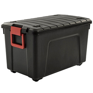 IRIS Ohyama Multi Aufbewahrungsbox 110,0 l schwarz, rot 44,5 x 75,0 x 44,5 cm IRIS Ohyama Multi Aufbewahrungsbox 110,0 l schwarz, rot 44,5 x 75,0 x 44,5 cm von IRIS Ohyama