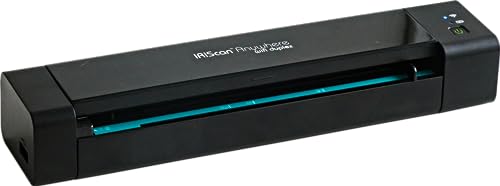 IRIScan Anywhere Dokumentenscanner & Batterie,tragbarer Scanner WiFi v6Pro: 15PPM Duplex PDF-Editor,USB-betrieben,PDF-Scanner,Scan zu Word,PDF, XLS,Visitenkarten zu Outlook,Foto Scanner, WinMac von IRIScan