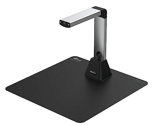 IRIScan Desk 5 : 8MP | 30PPM | dokumentenscanner |Scanner a4|USB|Tragbarer Buchscanner OCR 138 sprachen Visualizer mit Stufenloses Fülllicht für Home-Office Online-Lehre WinMac von IRIScan