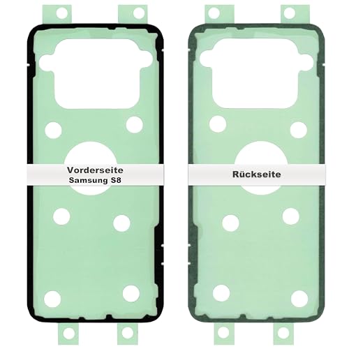 IS-TECK Akkudeckel Kleber für Samsung Galaxy S8 G950F, Wasserdicht, Kunststoff, Einfarbig, Schwarz IS-TECK Akkudeckel Kleber für Samsung Galaxy S8 G950F, Wasserdicht, Kunststoff, Einfarbig, Schwarz von IS-TECK