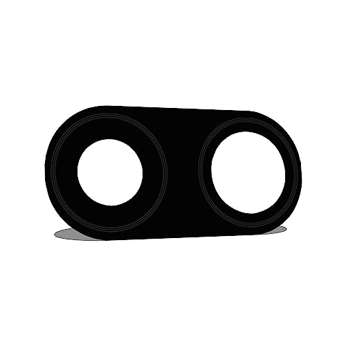 IS-TECK Kompatibel mit Huawei P20 Lite Ersatz Kamera Glas Linse inkl. Kleber Set von IS-TECK