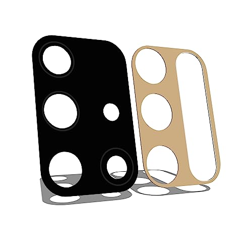 IS-TECK Kompatibel mit Samsung Galaxy A71 SM-A715F Ersatz Kamera Glas Linse inkl. Kleber Set von IS-TECK