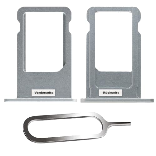 IS-TECK SIM-Kartenhalter Ersatz SIM-Tray Kompatibel mit iPhone 6s inklusive SIM-Nadel SIM-Kartensteckplatz (Space Grey) von IS-TECK