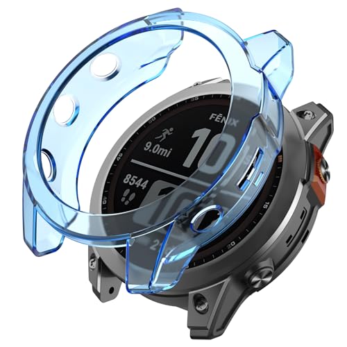 ISABAKE Hülle für Garmin Fenix 7X 51mm, TPU Zubehörersatz Schützende Silikonhülle für die stoßfeste und unzerbrechliche Schutzhülle für die Garmin Fenix 7X/Fenix 7X Solar/Fenix 7X Sapphire Solar ISABAKE Hülle für Garmin Fenix 7X 51mm, TPU Zubehörersatz Schützende Silikonhülle für die stoßfeste und unzerbrechliche Schutzhülle für die Garmin Fenix 7X/Fenix 7X Solar/Fenix 7X Sapphire Solar von ISABAKE