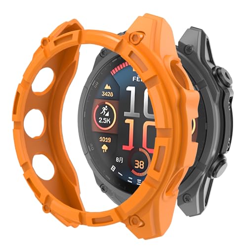 ISABAKE Hülle kompatibel mit Garmin Fenix 8 47MM TPU Schutzhülle, Anti-Fleck, Kratzfest, Stoßfeste. Smartwatch Schutzhülle Shell weich und langlebig kompatibel mit Garmin Fenix 8 47MM ISABAKE Hülle kompatibel mit Garmin Fenix 8 47MM TPU Schutzhülle, Anti-Fleck, Kratzfest, Stoßfeste. Smartwatch Schutzhülle Shell weich und langlebig kompatibel mit Garmin Fenix 8 47MM von ISABAKE