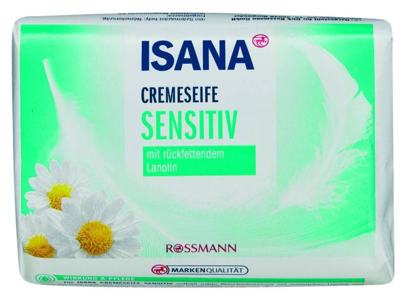 ISANA SENSITIV Feste Seife 150 g von ISANA