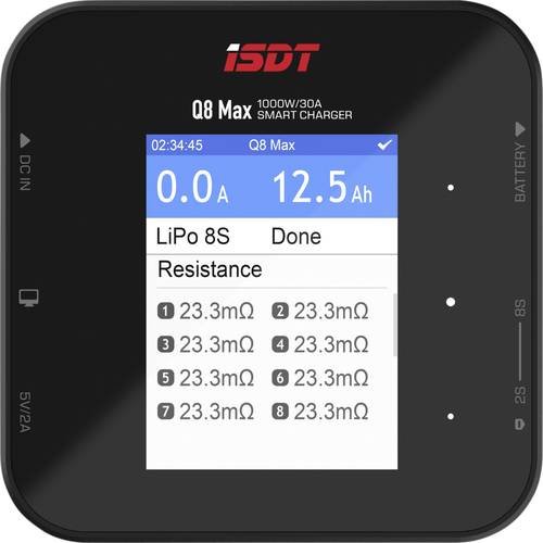 ISDT Modellbau-Ladegerät 30.0A LiFePO, LiPo, LiHV, NiMH Schnellladefunktion von ISDT