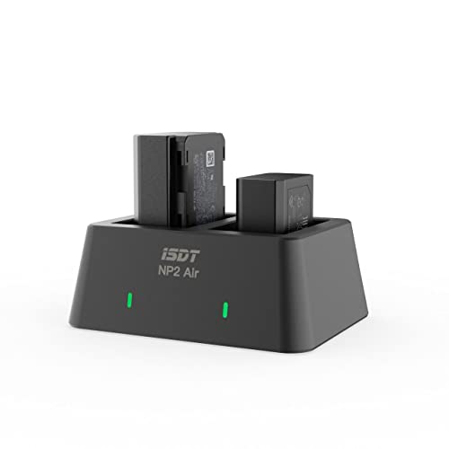 ISDT NP2 Air Kamera-Akkuladegerät Drahtloses Bluetooth, NP-FZ100 NP-FW50 NP-BX1 Bluetooth-Ladegerät für Sony-Akkus Cyber-Shot DSC-RX100 II, DSC-RX100M II, DSC-RX100 V, DSC-RX100 IV, HDR-CX405 ISDT NP2 Air Kamera-Akkuladegerät Drahtloses Bluetooth, NP-FZ100 NP-FW50 NP-BX1 Bluetooth-Ladegerät für Sony-Akkus Cyber-Shot DSC-RX100 II, DSC-RX100M II, DSC-RX100 V, DSC-RX100 IV, HDR-CX405 von ISDT
