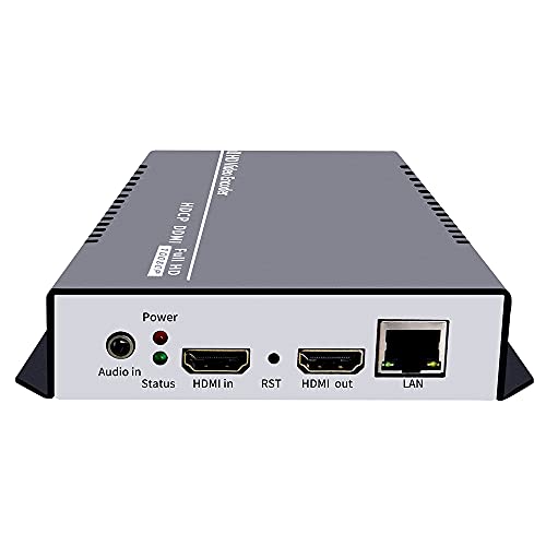 ISEEVY H.265 H.264 1080P HDMI Video Encoder HDMI to IP Streamer with Loopout for IPTV Live Stream Broadcast Support SRT RTMP RTMPS RTSP UDP RTP HTTP FLV HLS TS and Facebook YouTube von ISEEVY