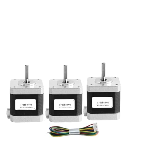 Schrittmotor 3 Stück 4-adriger Nema17-Motor 48 mm 78Oz-in 52N.CM 42BYGH 1,8 A 52N.CM Drehmoment 17HS8401 Schrittmotor Nema 17 von ISIRYK