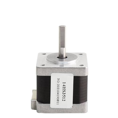 Schrittmotor NEMA14 Schrittmotor 1,8 Grad 14HS3512 2-Phasen 4-adrig 1,2 A 0,19 NM 3D-Drucker-Schrittmotor von ISIRYK