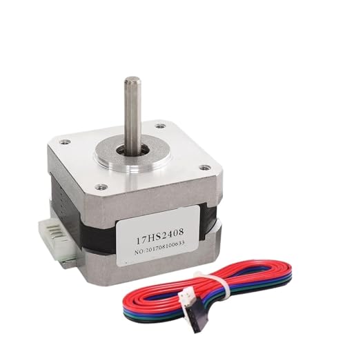 Schrittmotor Nema17 Schrittmotor 0,6 A 12 Nm for 3D-Drucker Nema 17 Motor 42BYGH 28 mm 17HS2408 12 V Schrittmotor Nema17 von ISIRYK
