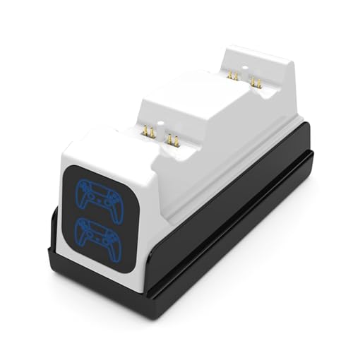 ISKDJBJG Ladegerät für -Controller, mit Schnelllade-Netzteil und Dual-Induktions-Dockingstation für PlayStation5. von ISKDJBJG
