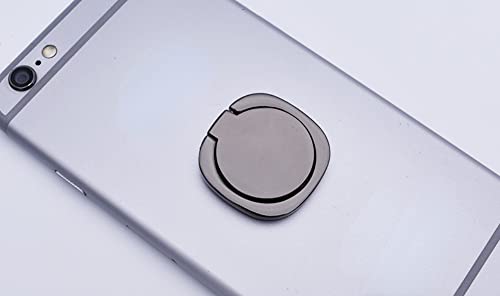 Handy-Ringhalterung, Fingerringständer, magnetisch, universell, um 360 Grad drehbar, Telefonringe und Lüftungsschlitz-Handyhalterung für Auto, für alle iPhone von ISKIP