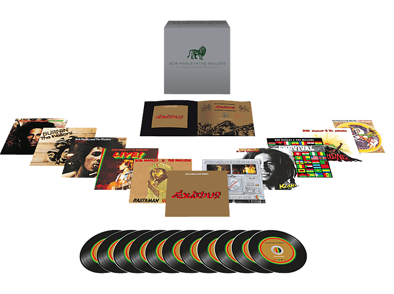 Bob Marley & The Wailers - Complete Island CD Box Set (CD) von ISLAND
