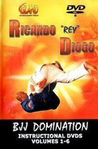 Brazilian Jiu-Jitsu Domination DVD Box Vol.1-6 Ricardo "Rey" Diogo von ISLAND