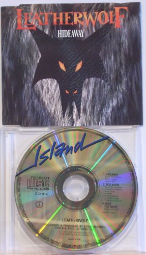 LEATHERWOLF. HIDEAWAY. 1989 3 TRACK CD SINGLE. CID 416 von ISLAND