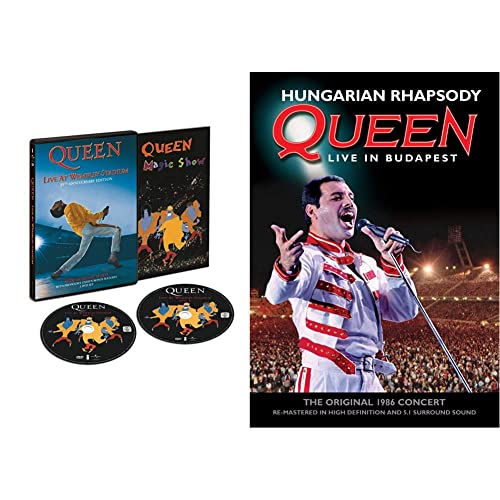 Queen - Live at Wembley Stadium [2 DVDs] & Hungarian Rhapsody: Live in Budapest von ISLAND