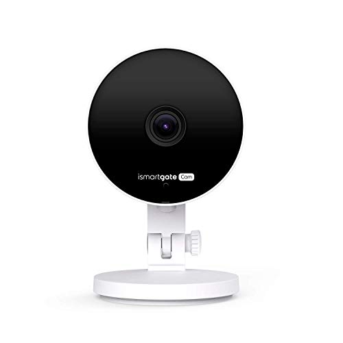 ISMARTGATE Zweiband-HD-WLAN-Sicherheitskamera (2 MP - 1080p) für die Fernüberwachung von Garagentoren, mit Erkennung von Ton, Bewegung und Zwei-Wege-Audio. von ISMARTGATE