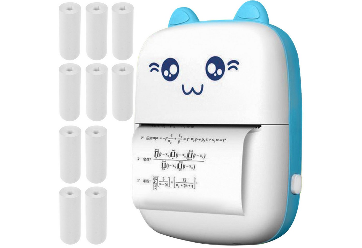 ISO TRADE Mini Drucker, 11 Rollen Papier, portabel f iOS & Android. WLAN-Drucker Fotodrucker ISO TRADE Mini Drucker, 11 Rollen Papier, portabel f iOS & Android. WLAN-Drucker Fotodrucker von ISO TRADE
