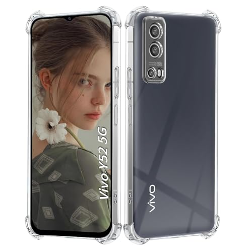 ISOI - Hülle kompatibel mit Vivo Y52 5G / Vivo Y72 5G Handyhülle, mit Stoßfester Airbag-Stoßfänger Umfassender Schutz, Ultradünne Weiche TPU Silikon Schutzhülle - Transparent ISOI - Hülle kompatibel mit Vivo Y52 5G / Vivo Y72 5G Handyhülle, mit Stoßfester Airbag-Stoßfänger Umfassender Schutz, Ultradünne Weiche TPU Silikon Schutzhülle - Transparent von ISOI