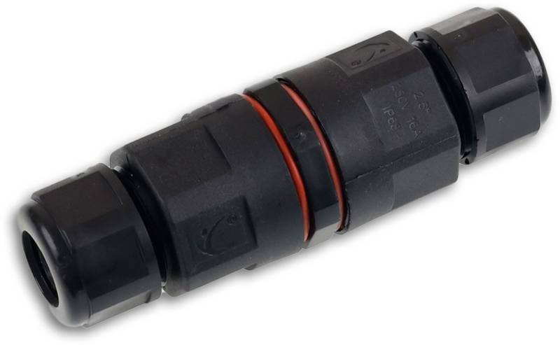 ISOLED Kabelverbinder IP68, 5-polig 0.75-2.5mm² mit Federklemme, max. 250V 16A, Manteldm. 6,5-11mm von ISOLED