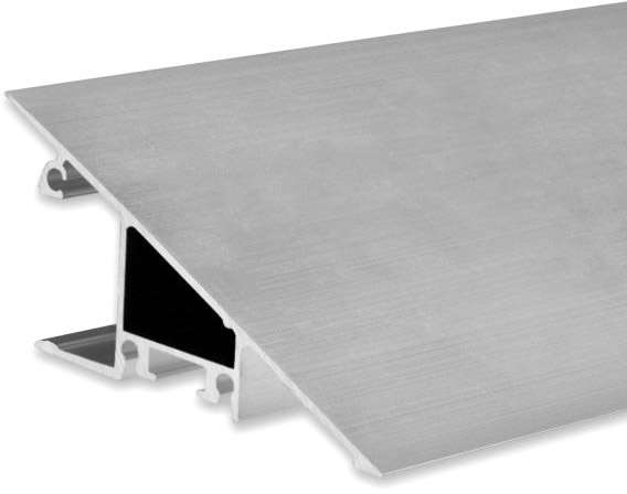 ISOLED LED Aufbauleuchtenprofil HIDE TRIANGLE Aluminium eloxiert, 200cm von ISOLED