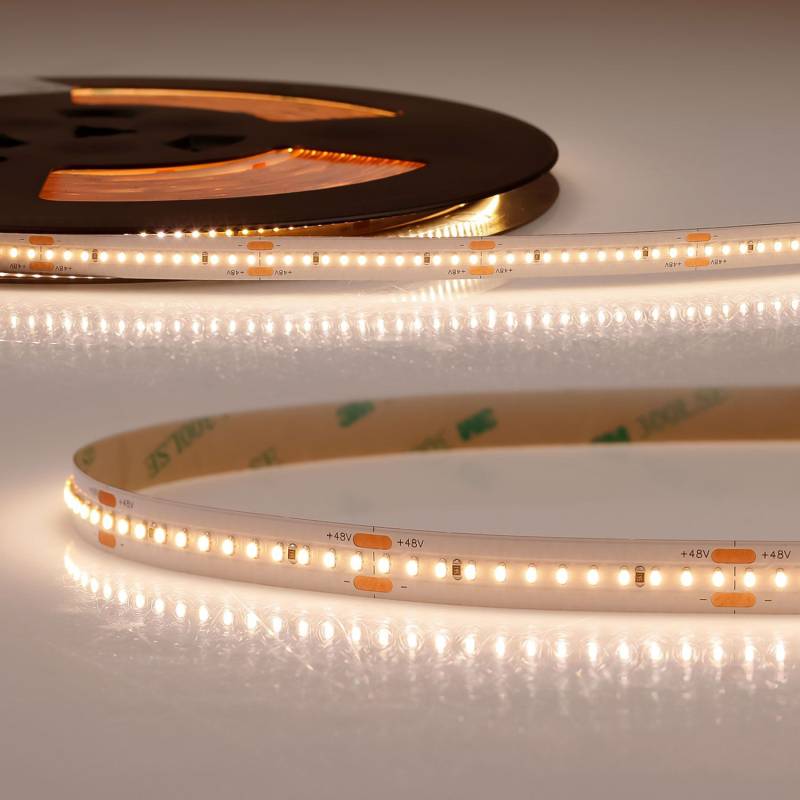 ISOLED LED CRI927 Linear 48V Flexband, 13W, IP20, 2700K, 20m Rolle, 240 LED/m von ISOLED