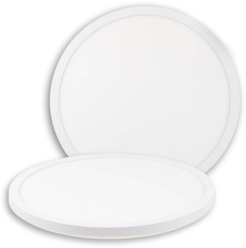 ISOLED LED Deckenleuchte Slim300 PRO, 18W, weiß, rund, IP44, DN300, 3000|4000|5000K, Up&Down von ISOLED