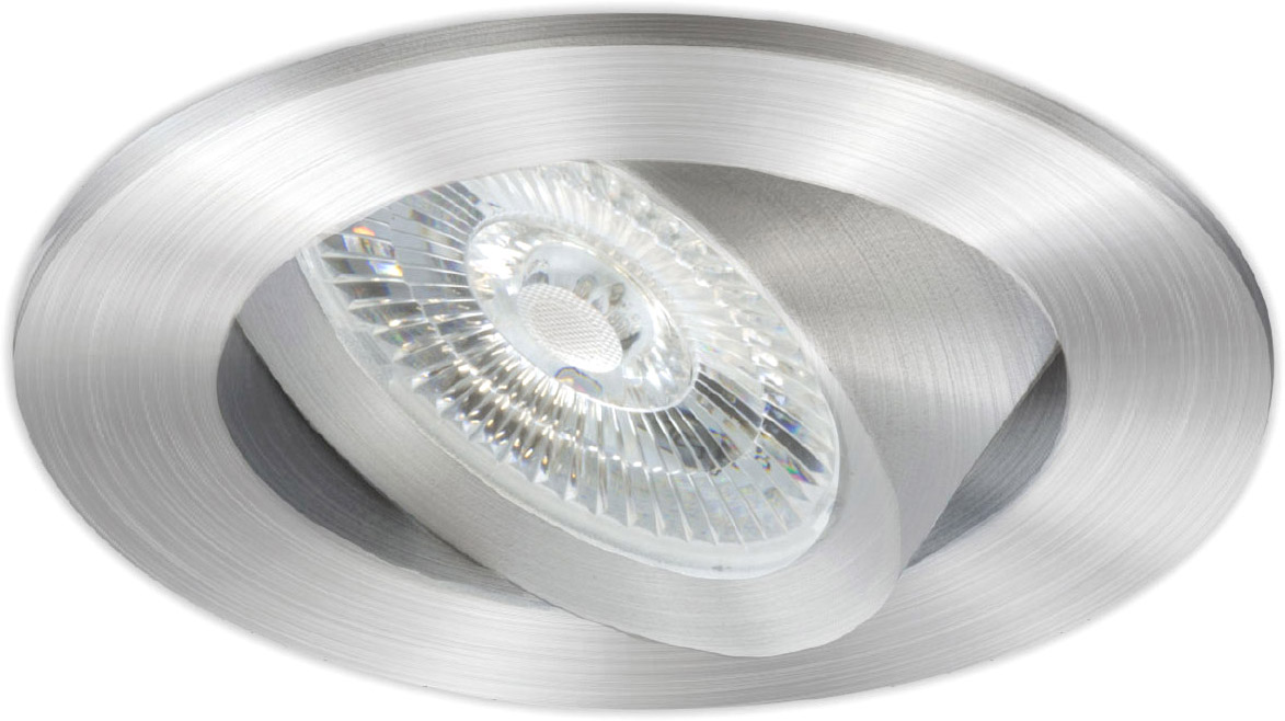 ISOLED LED Einbauleuchte Slim68 MiniAMP Alu gebürstet, rund, 8W, 24V DC, warmweiß, dimmbar ISOLED LED Einbauleuchte Slim68 MiniAMP Alu gebürstet, rund, 8W, 24V DC, warmweiß, dimmbar von ISOLED